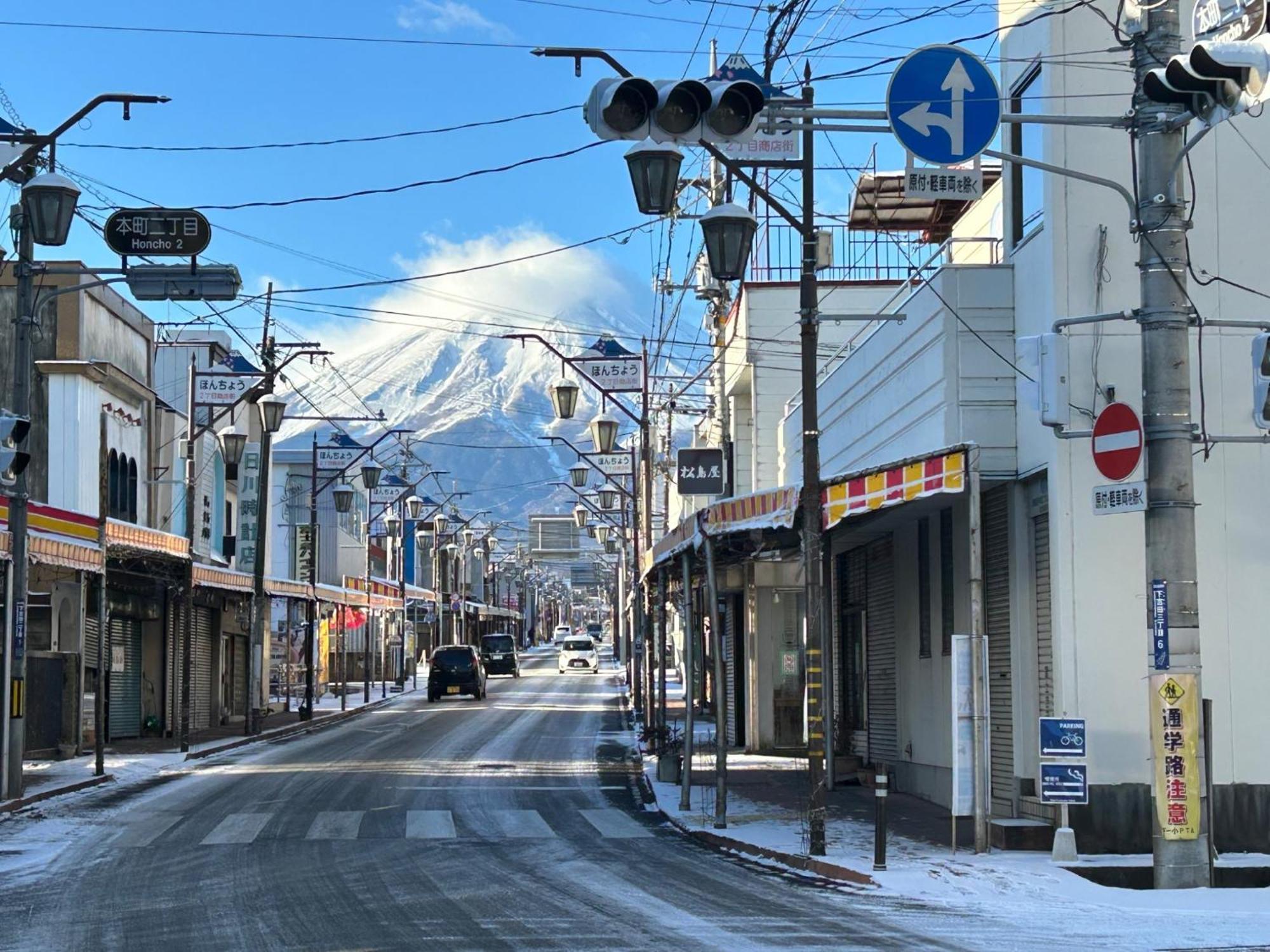 Guest House Fuji No Yado Akebono Building A - Vacation Stay 74316V Fujiyoshida Eksteriør bilde