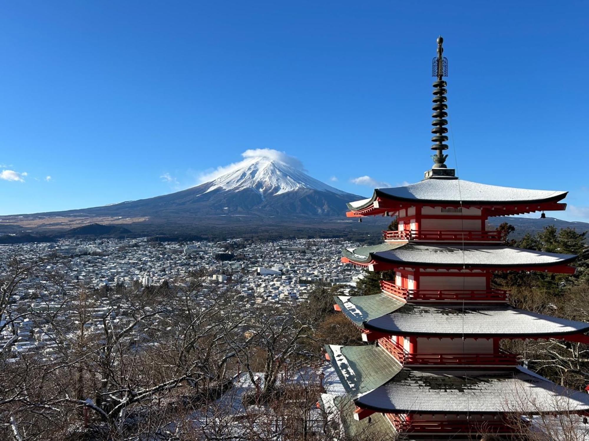 Guest House Fuji No Yado Akebono Building A - Vacation Stay 74316V Fujiyoshida Eksteriør bilde